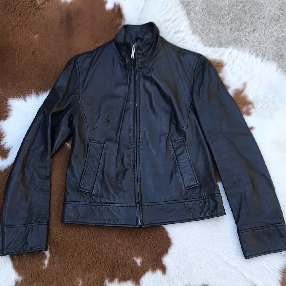 Banana Republic 100% genuine leather jacket
